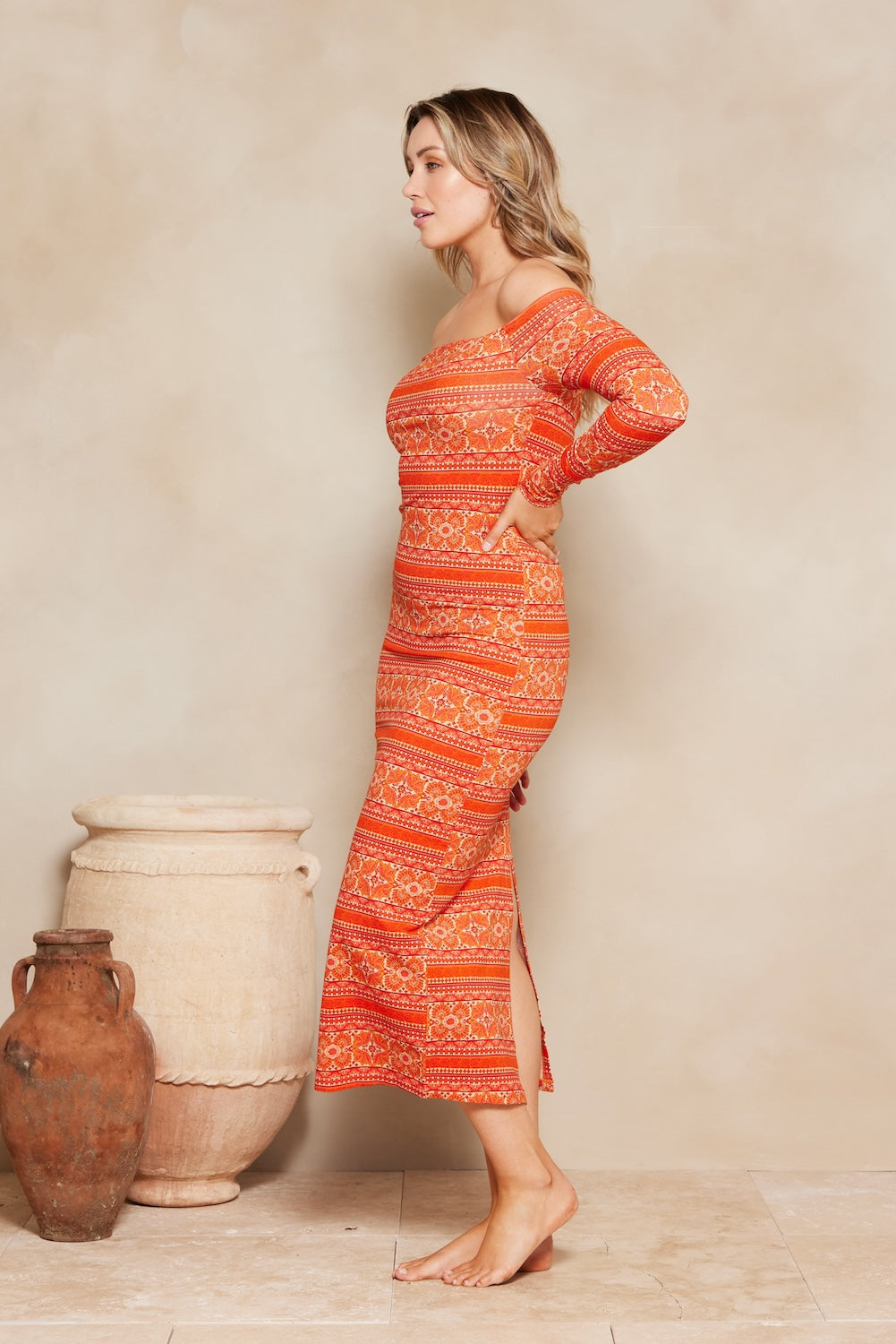 Orange Tiger Lily Dresses