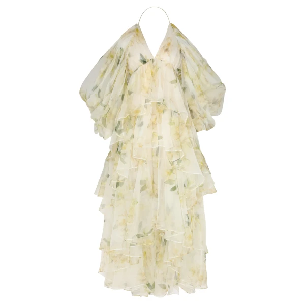 Zimmermann Harmony Gathered Long Dress