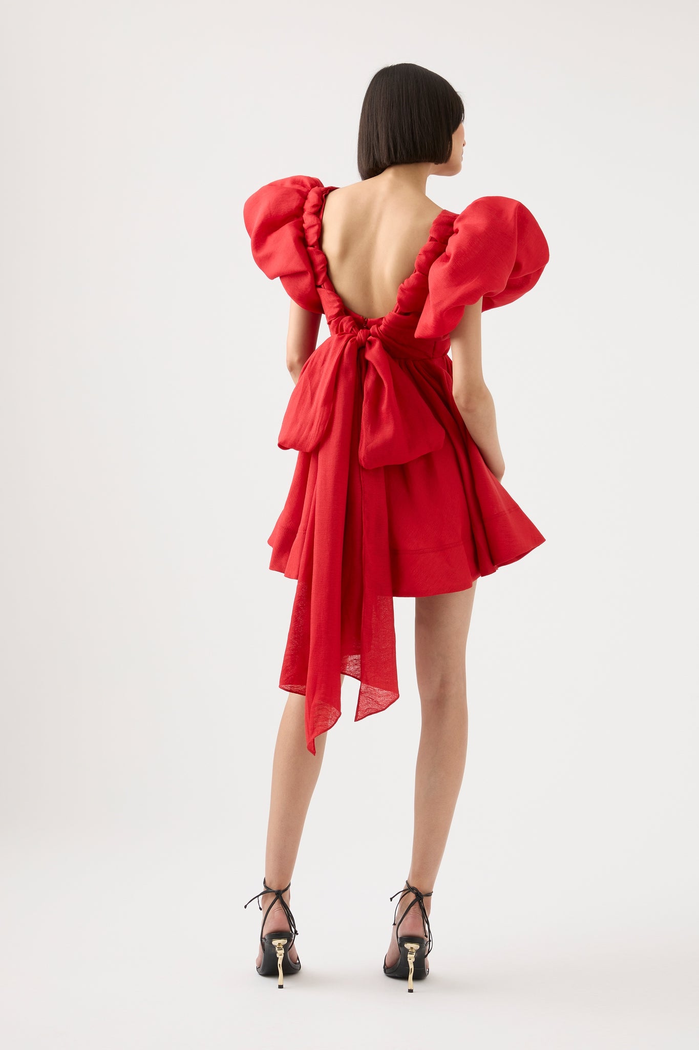 【Aje.】Gretta Bow Back Mini Dress Aje Dresses | Australian Designer collection | Coveti