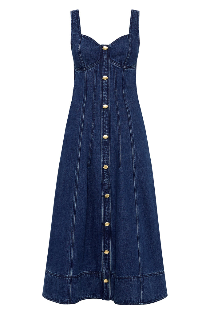 Aje Blue Dress | Designer Midi & Maxi Dresses | Coveti