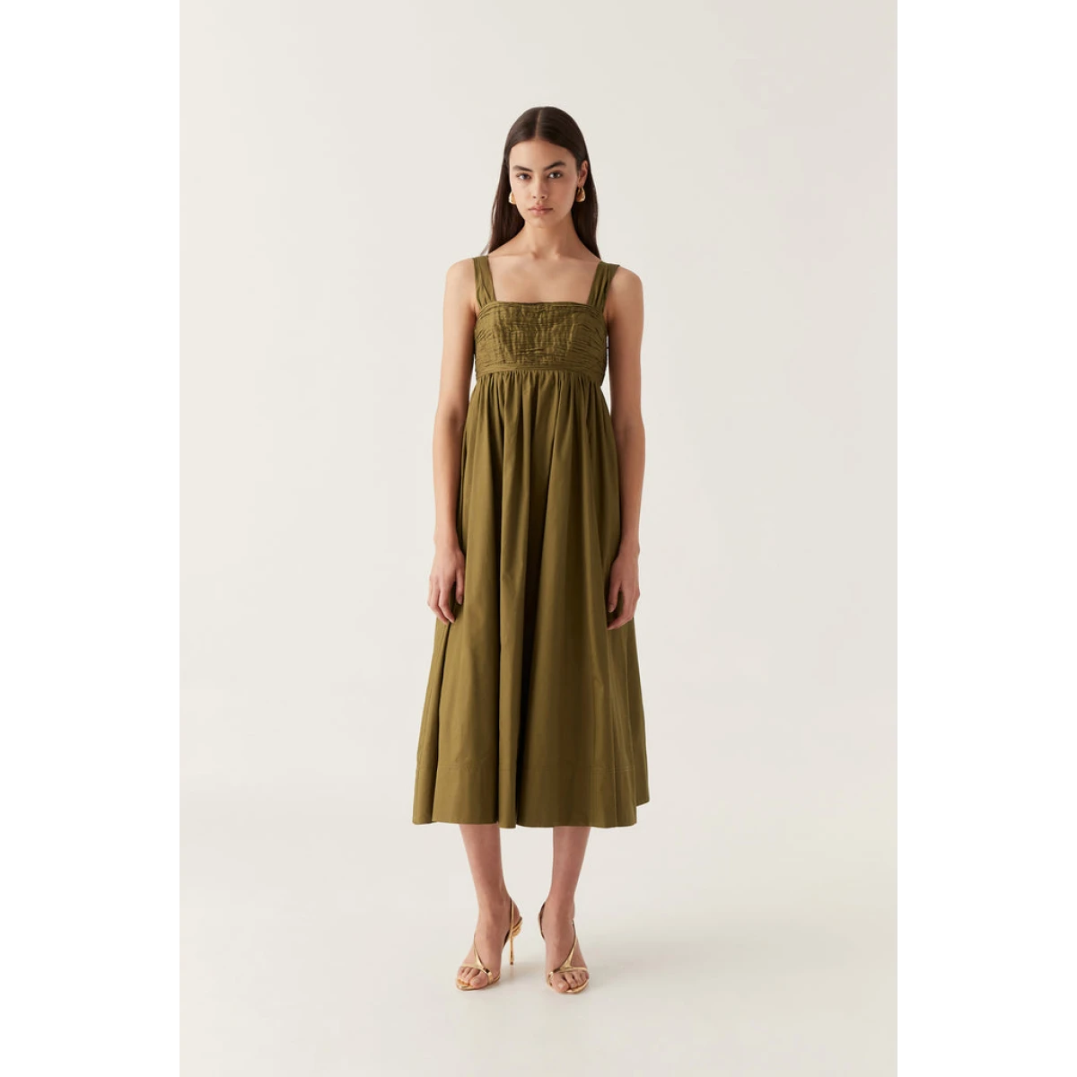 Nova Tie Back Midi Dress