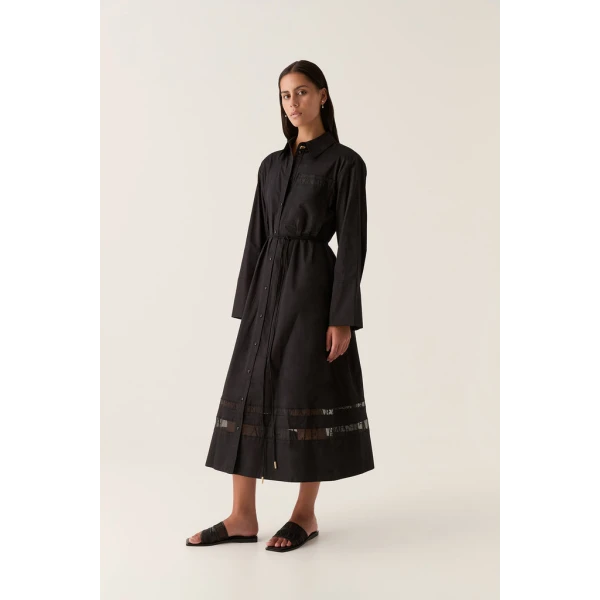 Reframe Logo Shirt Dress