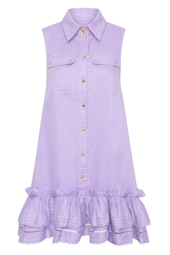 Aje Purple Dresses