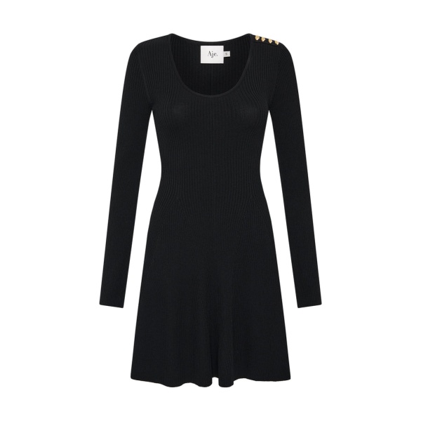 Aje Black Dresses