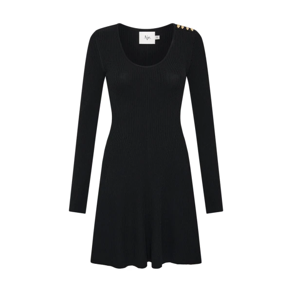 Aje Black Dresses