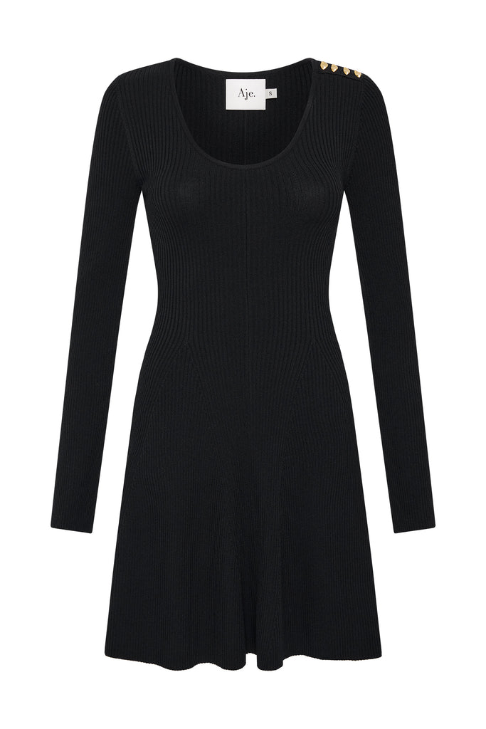 Aje Black Dresses