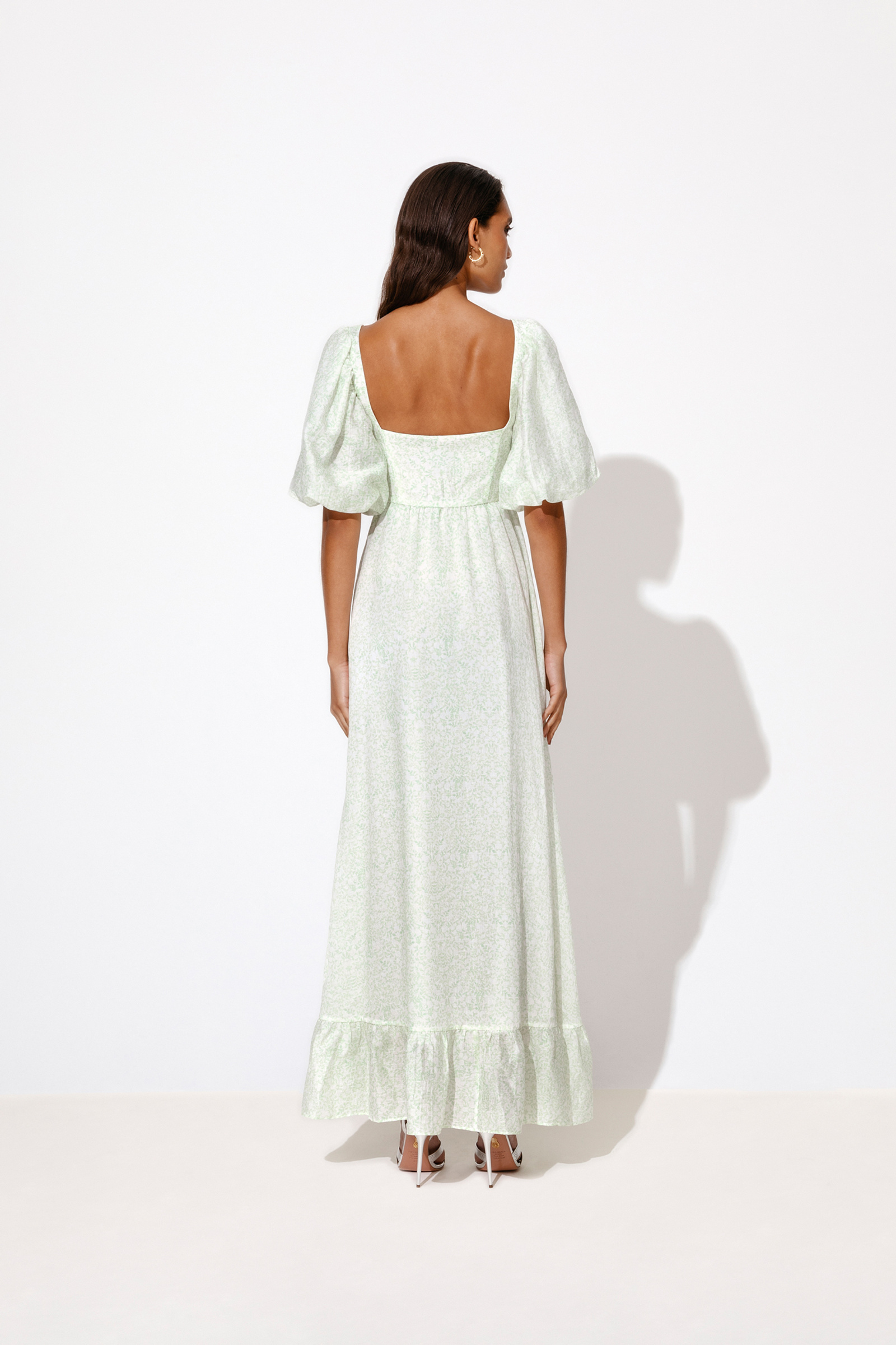 Milina Maxi Dress Darkest Spruce