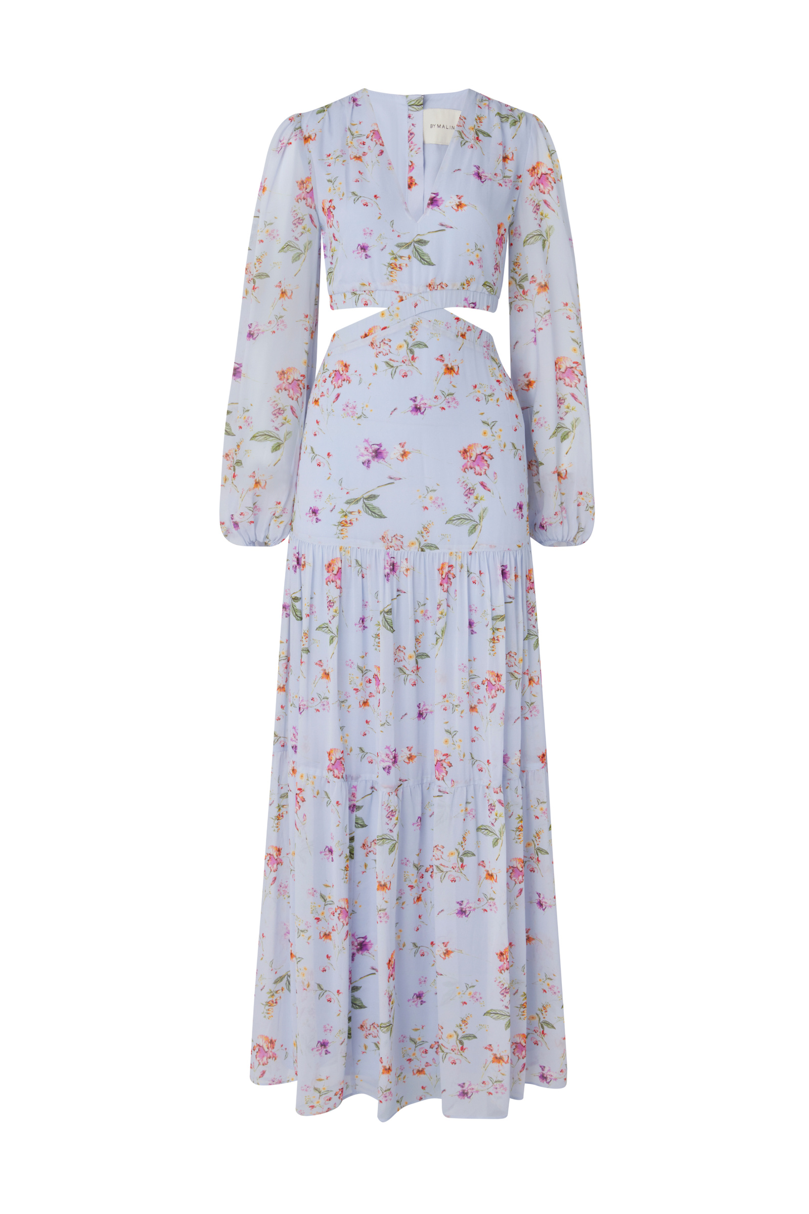By Malina Joelle Maxi Dress Blue
