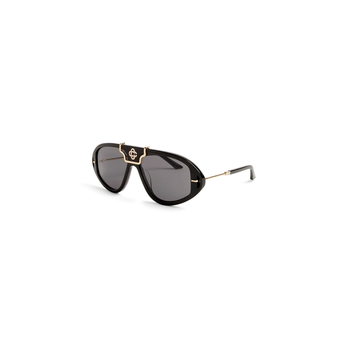 Mens black and gold designer sunglasses online