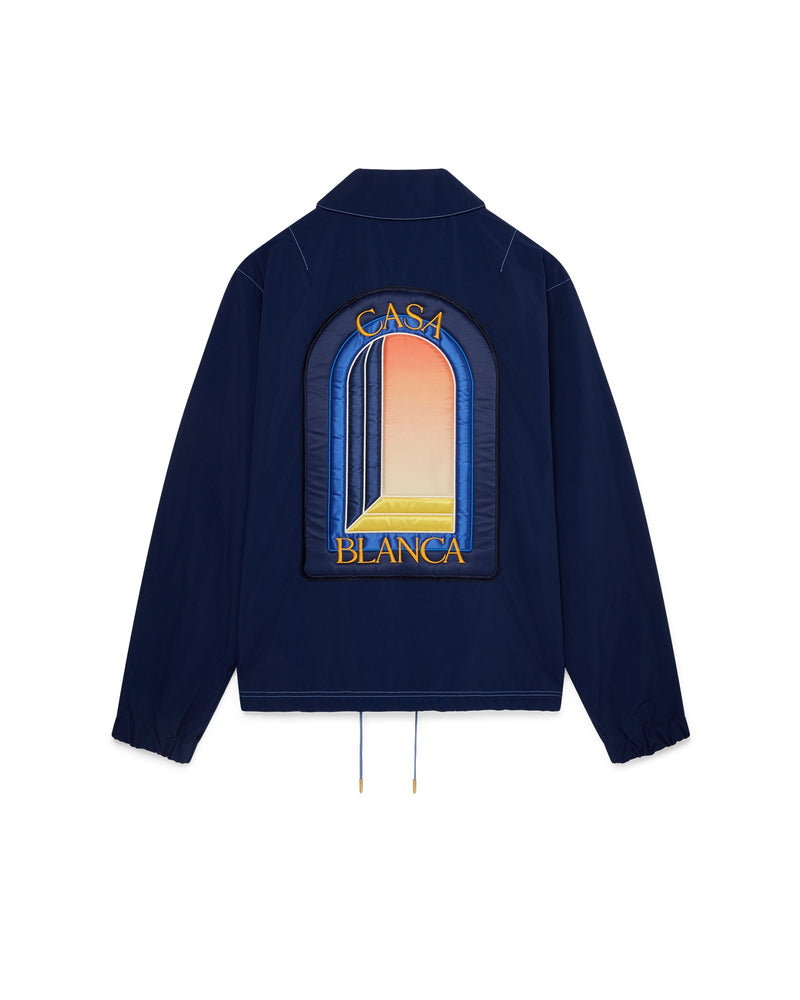 Casablanca L’Arche De Nuit Patch Coach Jacket