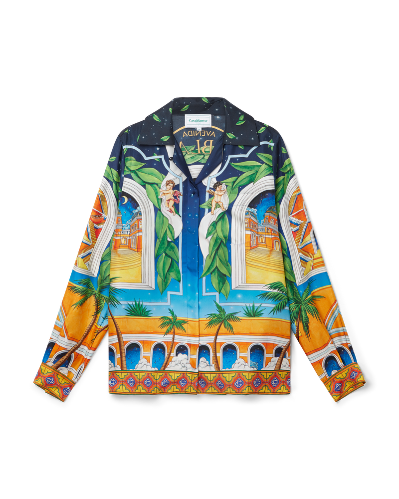 Casablanca Shirt | Luxury Designer Collection | Coveti