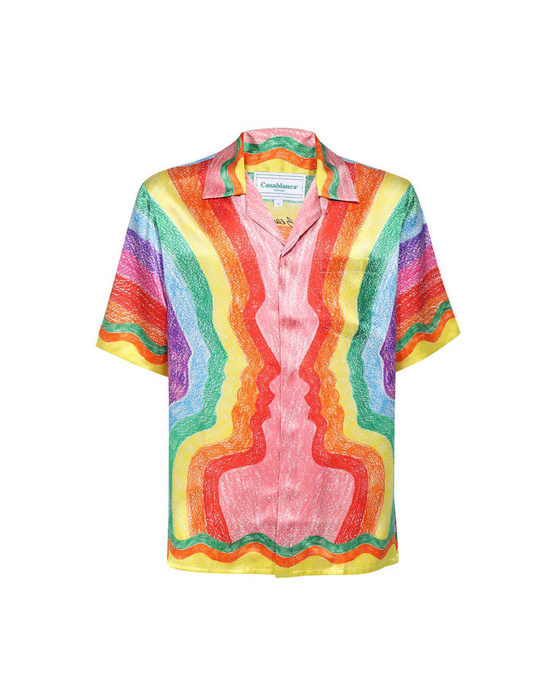 Casablanca Mind Vibrations Silk Shirt