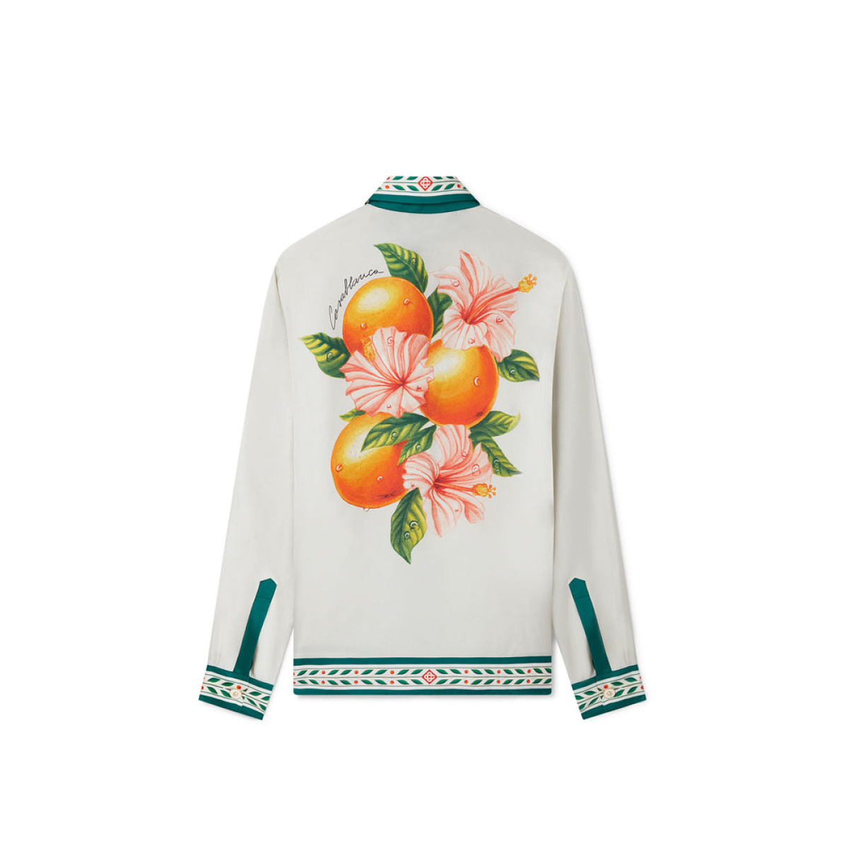 美品 CASABLANCA Primary Check シルクシャツ Casablanca シルクシャツ Primary Check 美品 美品 CASABLANCA Primary