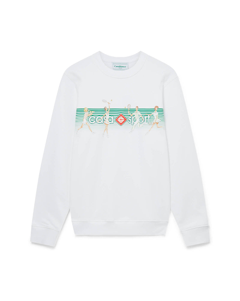 Casablanca Playful Stripes Sweatshirt