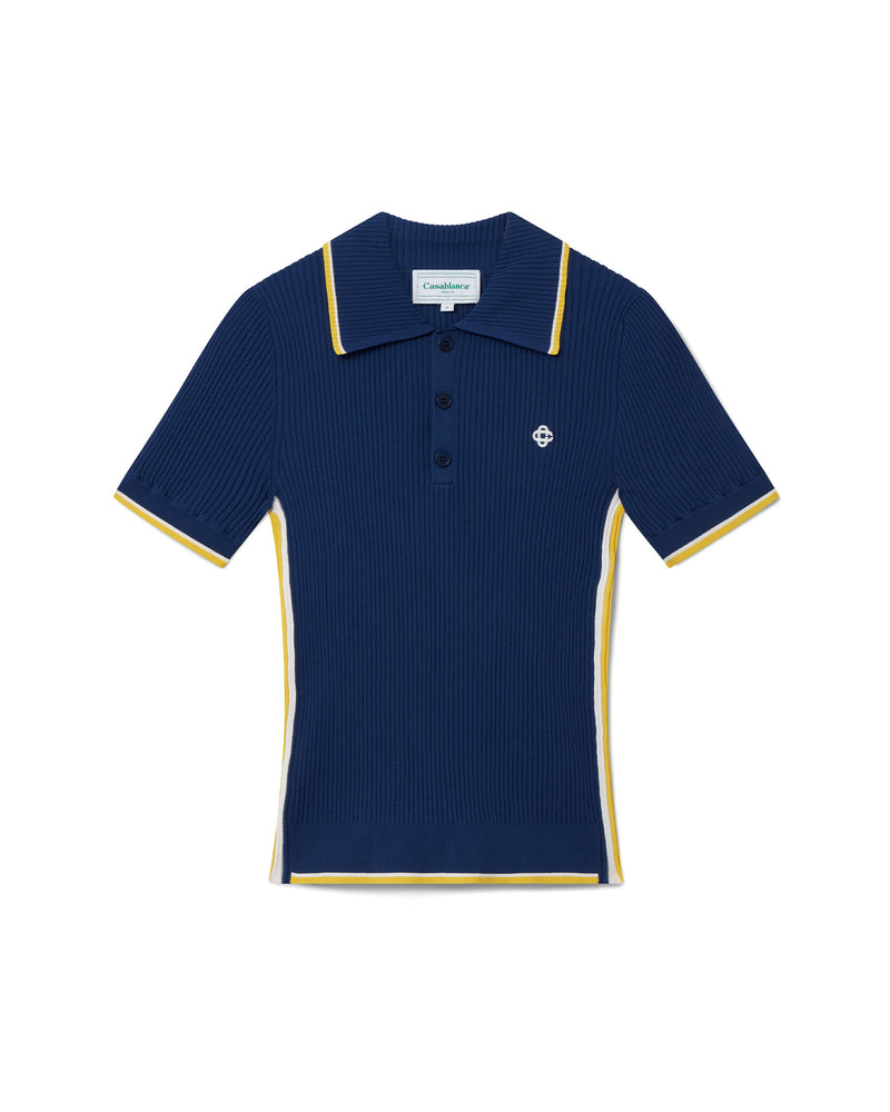 Casablanca Rib Polo Shirt