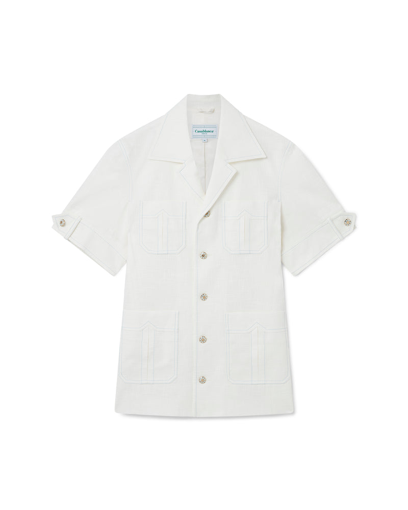 Casablanca Short Sleeve Safari Jacket