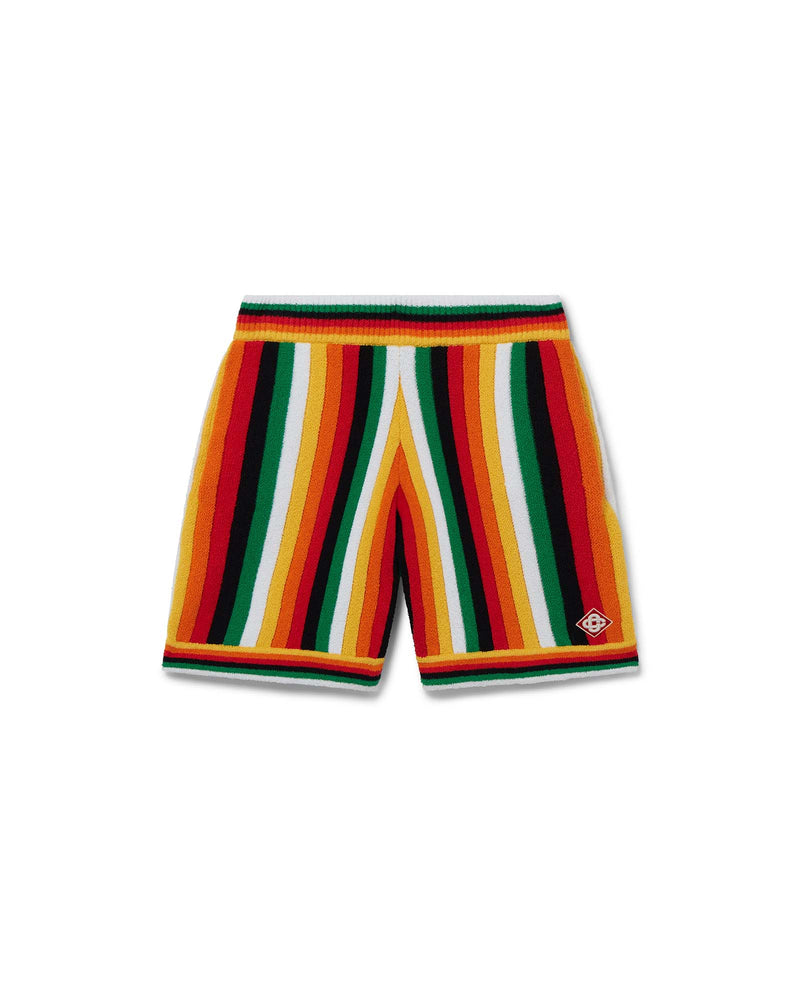 Casablanca Striped Towelling Shorts