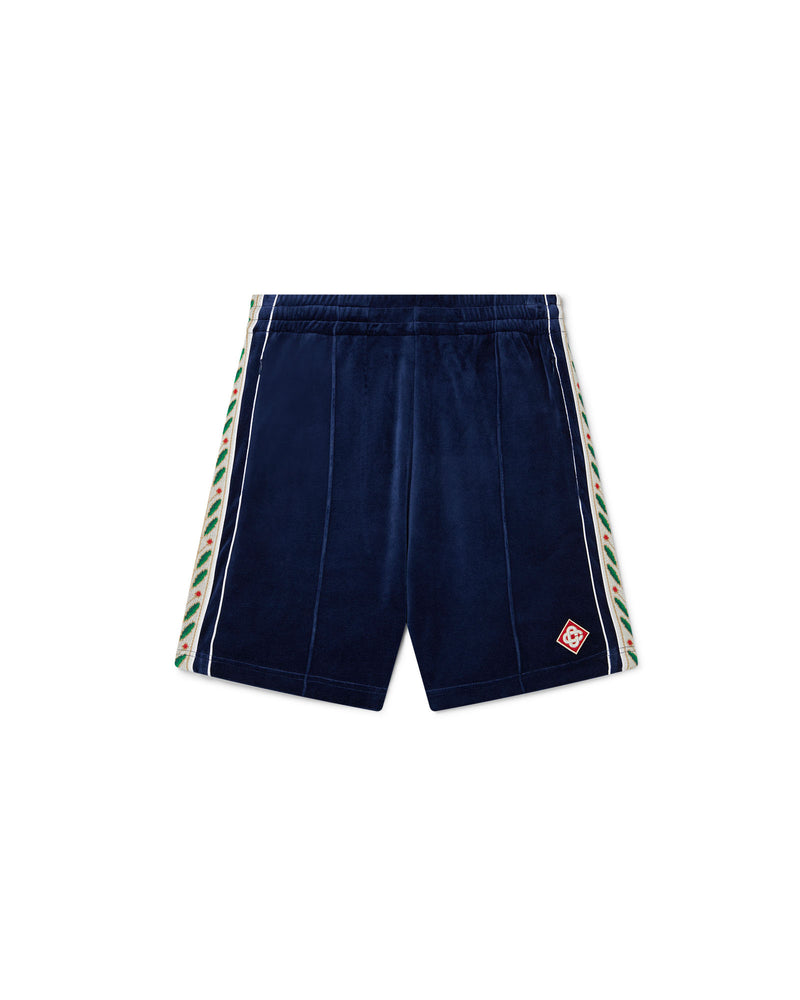 Casablanca Velour Laurel Shorts