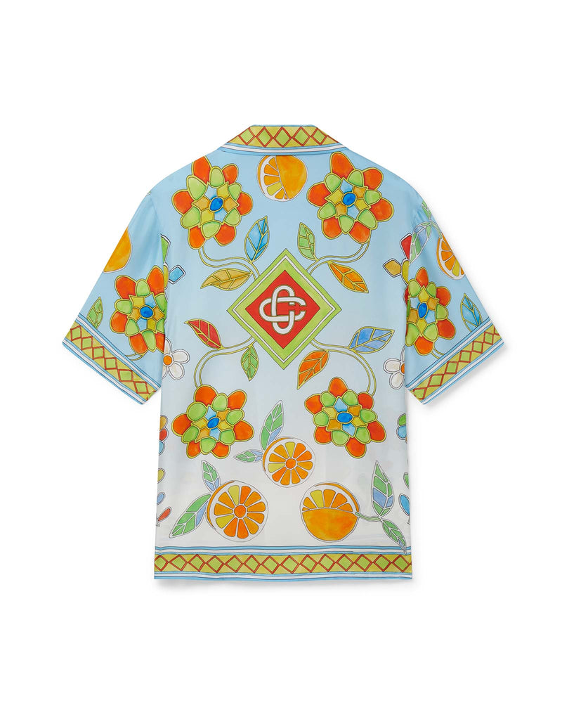 Casablanca Yoruba Flowers Silk Shirt