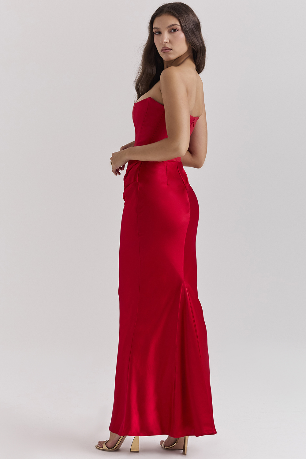 House of cb red maxi dress best sale