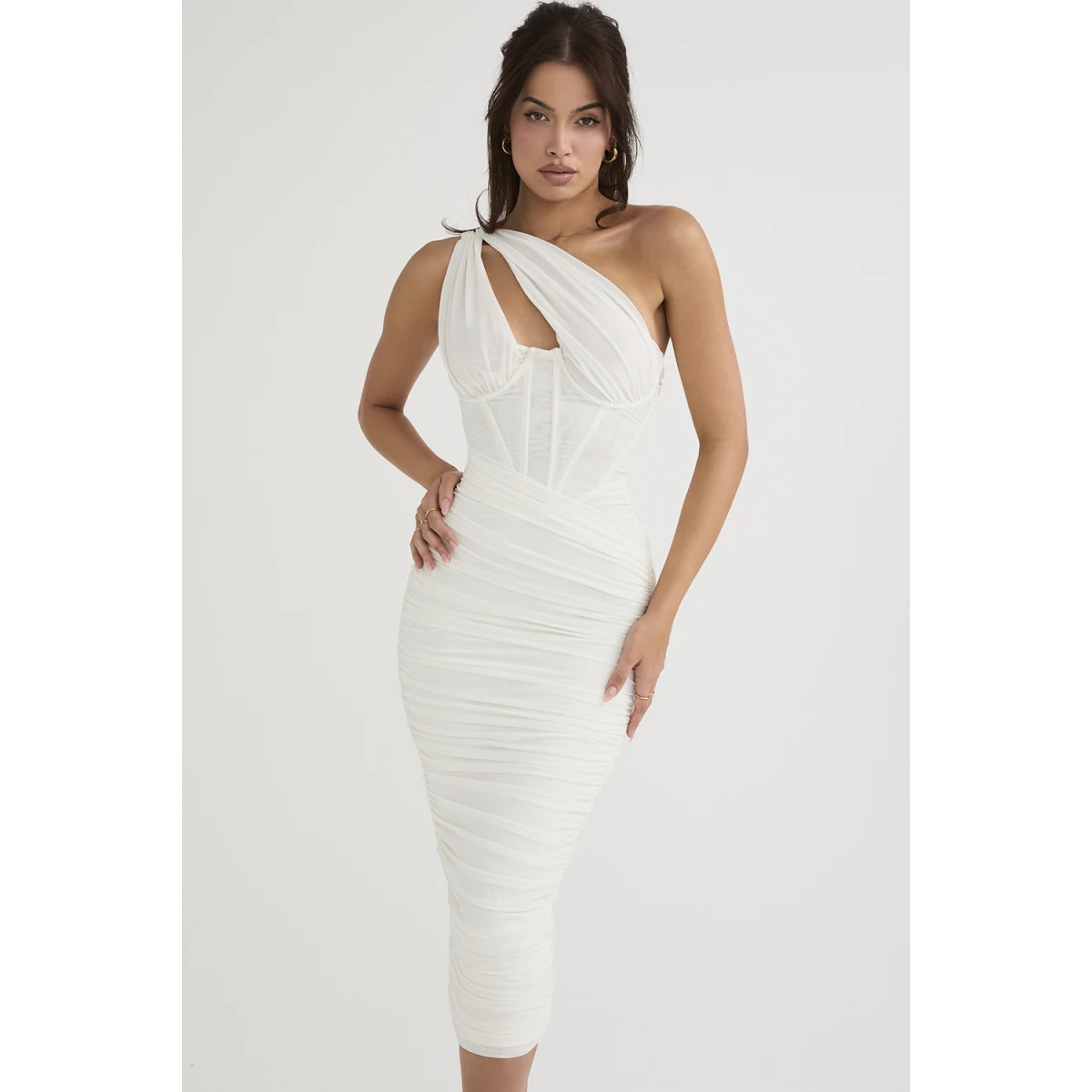 House of cb Ivory Dress