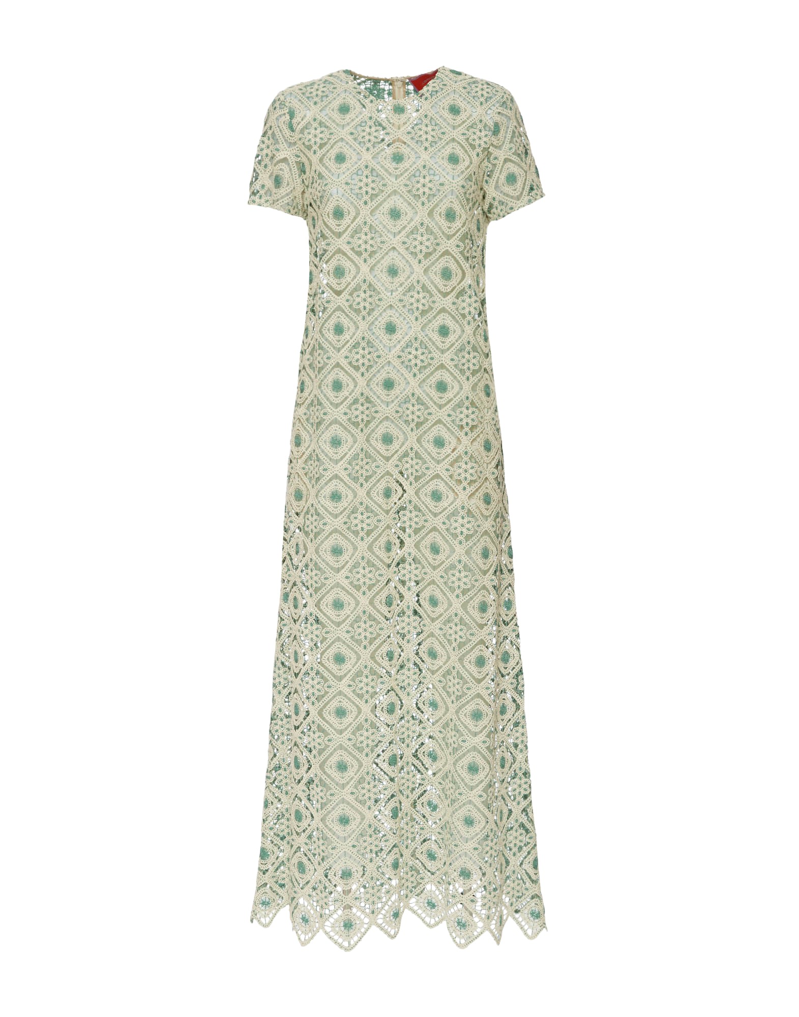 La-Double-J-Swing-Dress-Agua-Cream-in-Macrame60554_nobg La DoubleJ San Carlo Dress Derby Placée Multicolor in Silk - Dresses - Milanese Maximalist Fashion at Coveti