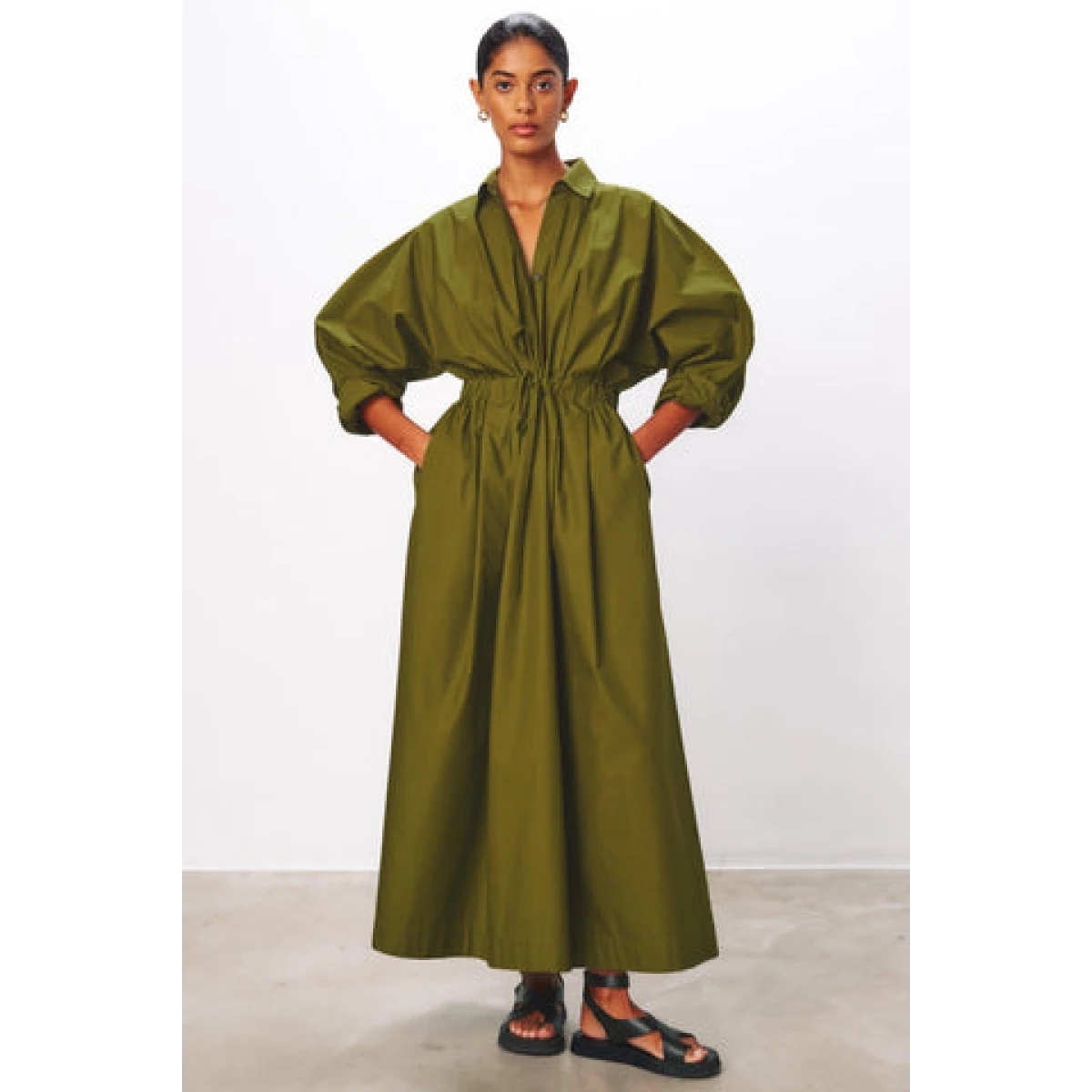 Mara hoffman shirt dress best sale