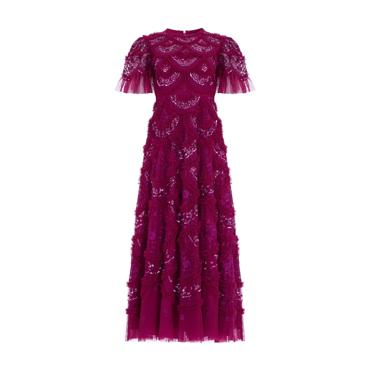 Needle and thread burgundy dress hotsell