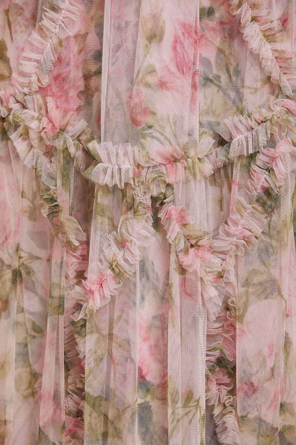 Thread detailed dress