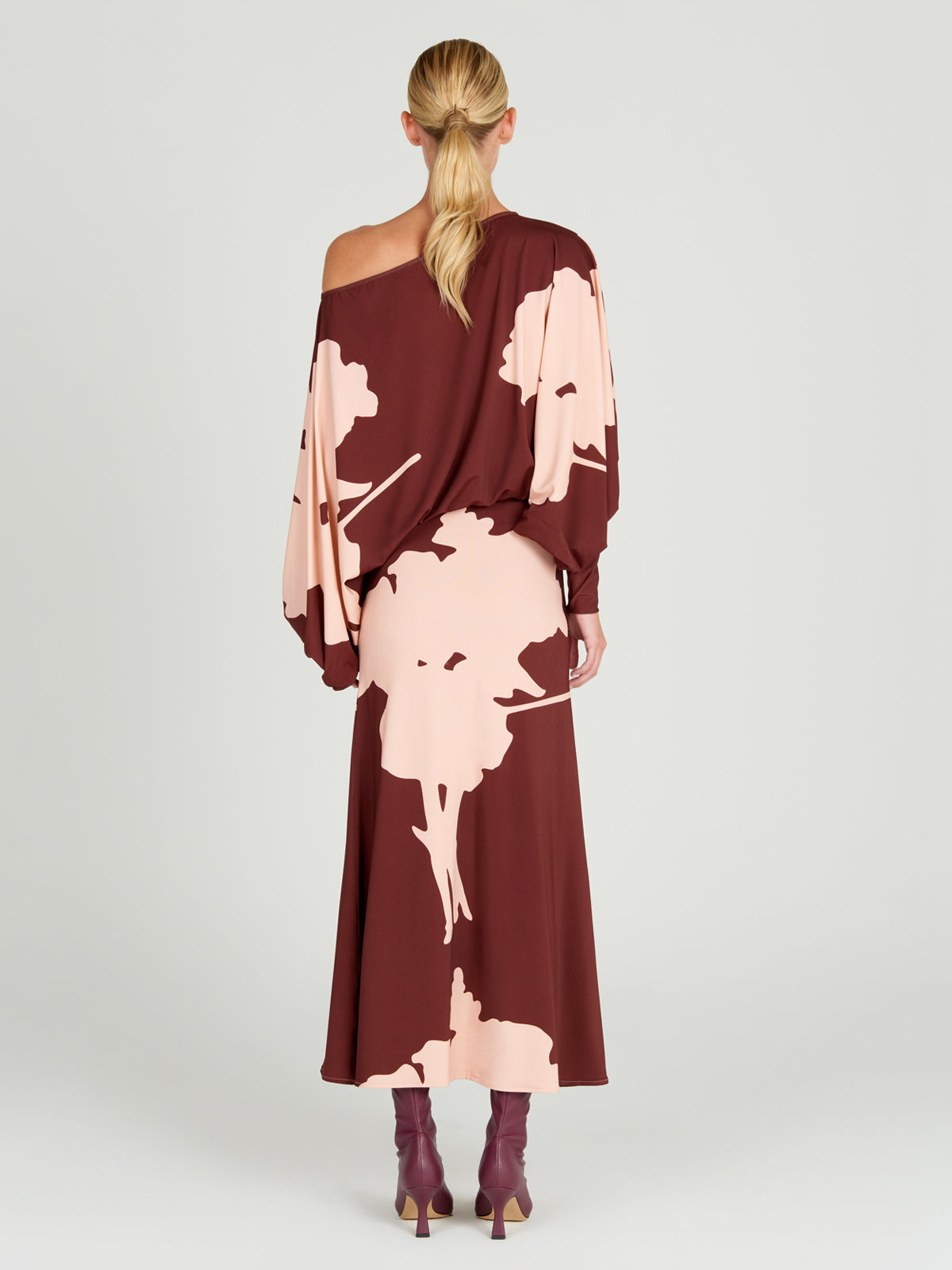 Silvia Tcherassi Lara Dress Floral Camo main image 1