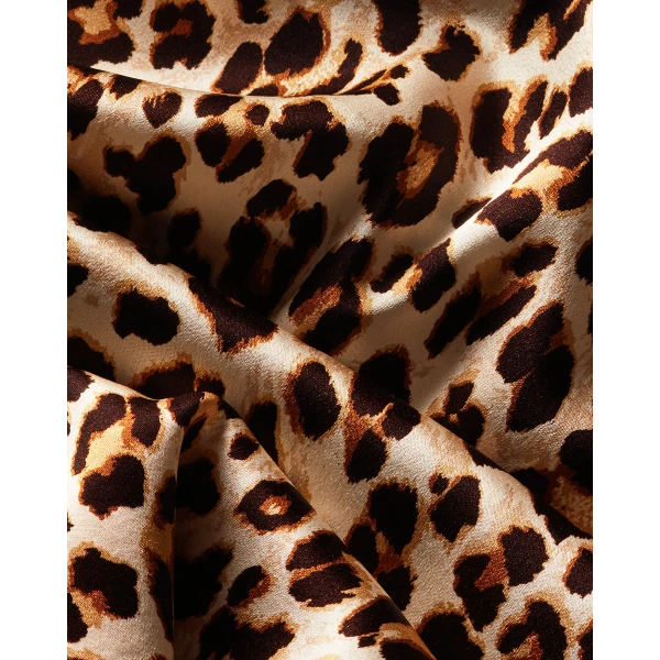 Kura Leopard-Print Column Dress