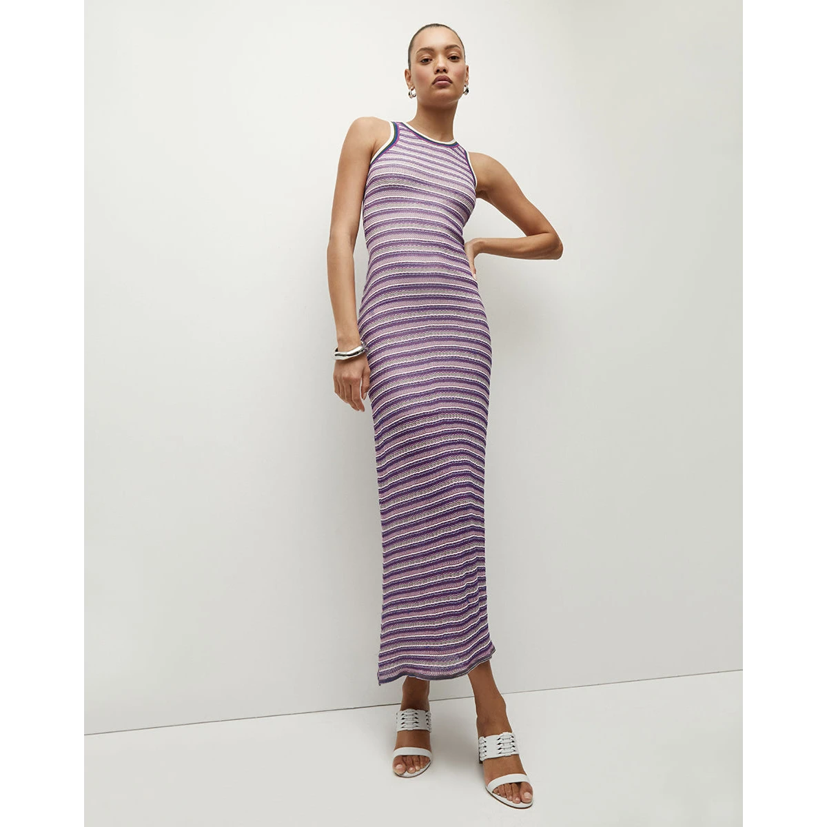 Sivan Striped Knit Dress