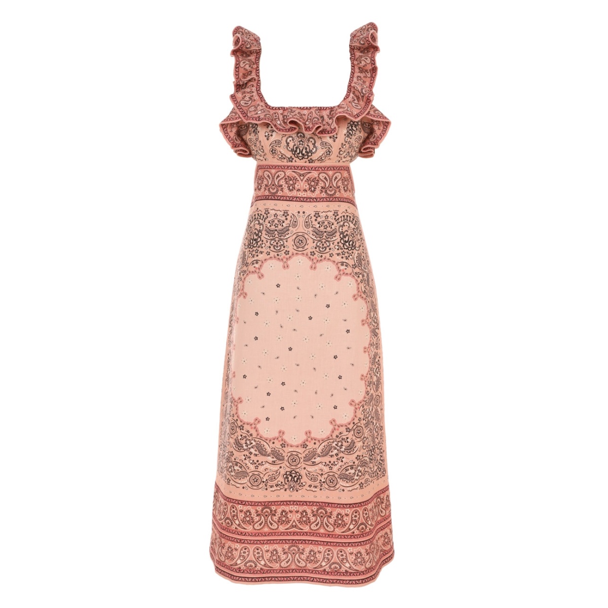 【Zimmermann】MATCHMAKER FRILLED MIDI フリル ミディドレス Zimmermann Dresses | Australian Designer Collection | Coveti