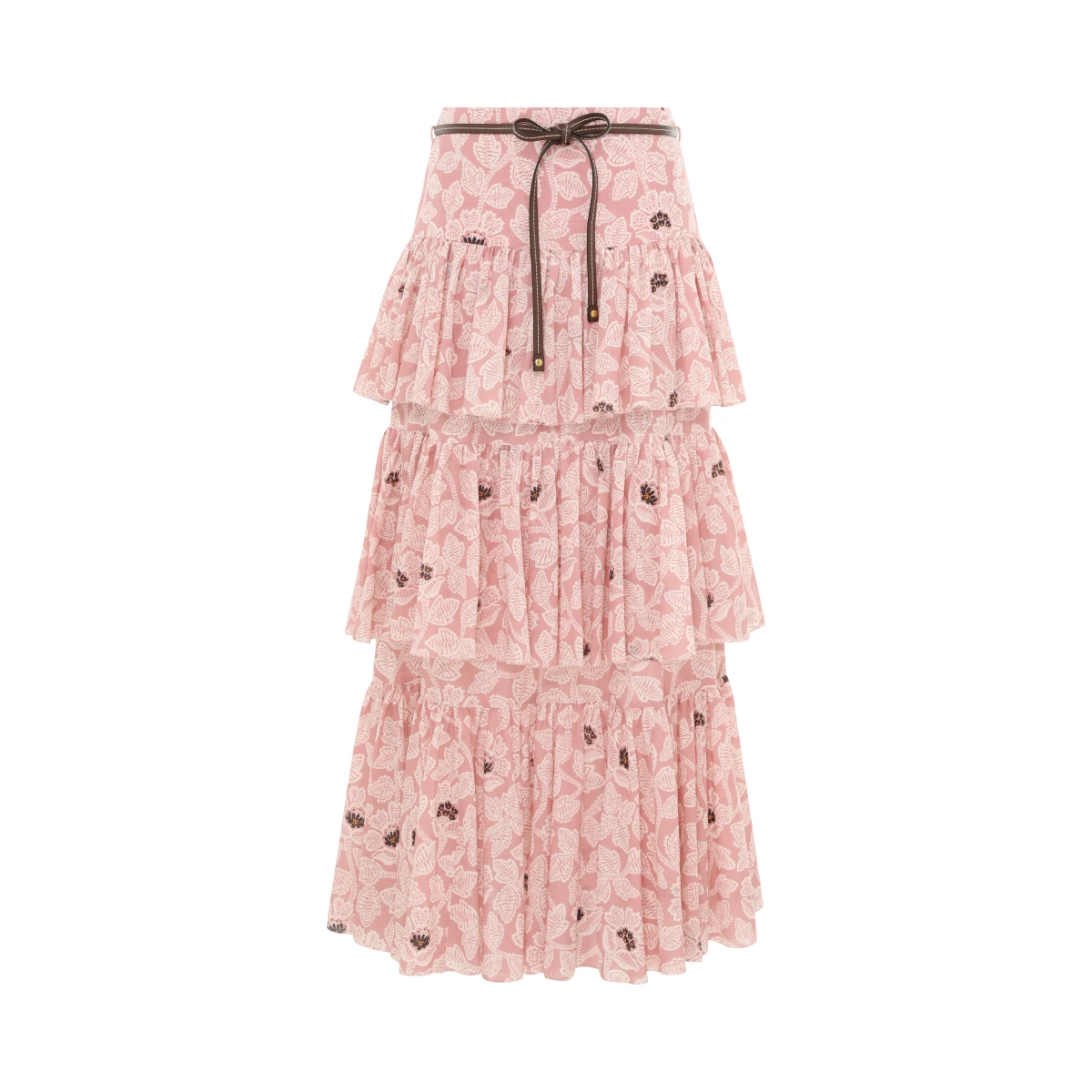 ワンピース ZIMMERMANN Women Mid Skirts 8803DMAT PKTI PINK Zimmermann Skirts | Australian Designer Collection | Coveti