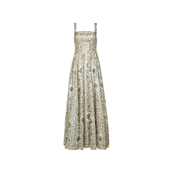 Agua By Agua Bendita Aguamarina Platero Maxi Dress