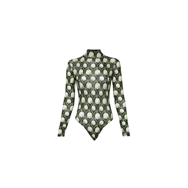 Agua By Agua Bendita Cayena Perla Bodysuit
