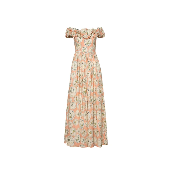 Agua By Agua Bendita Espliego Menaje Maxi Dress