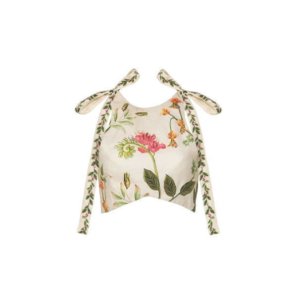 Agua By Agua Bendita Olmeca Cultivo Cropped Top