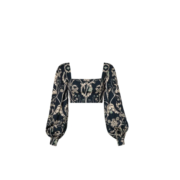 Agua By Agua Bendita Pera Gema Cropped Top