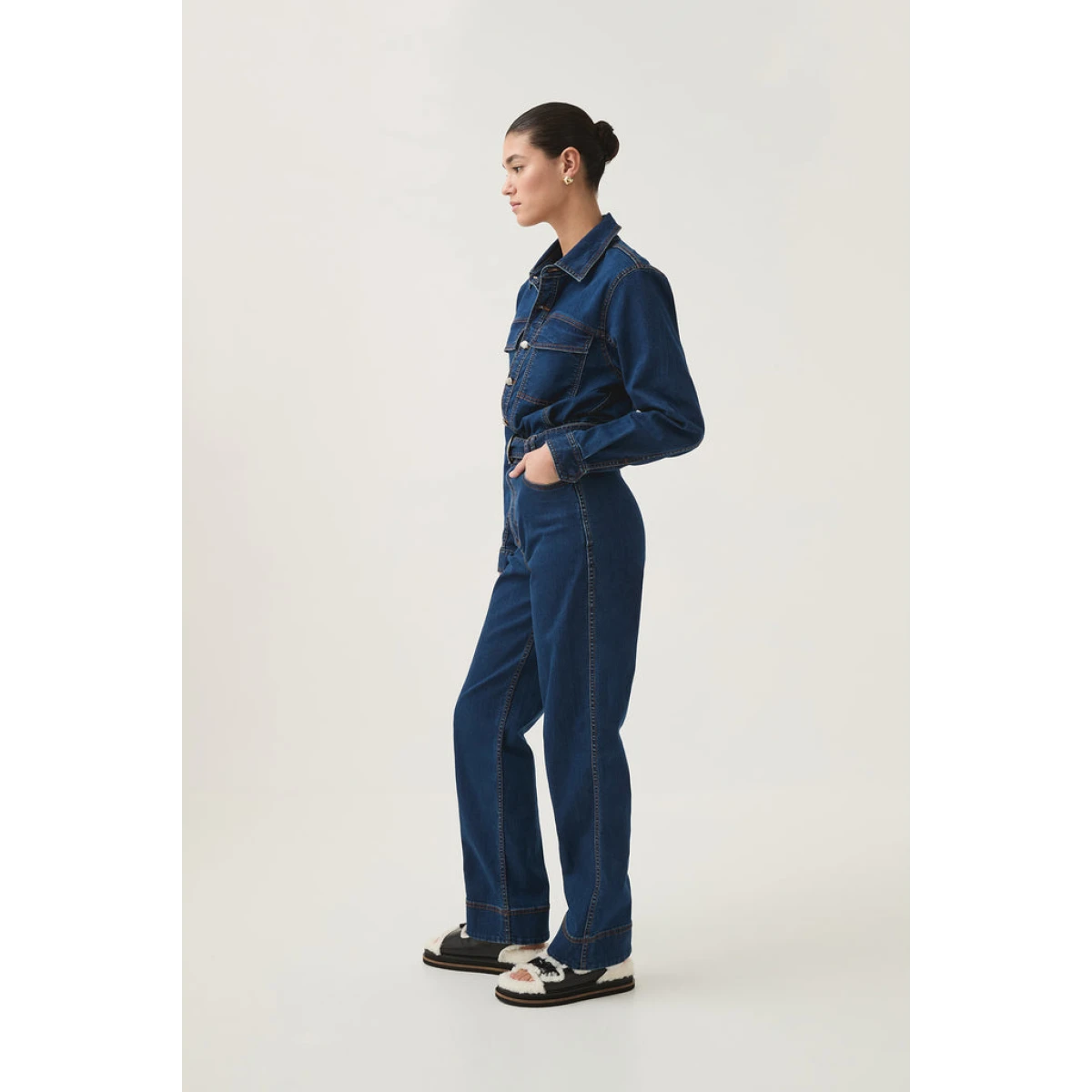 Neo Denim Jumpsuit