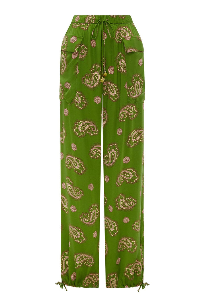 Alemais Dice Silk Pant