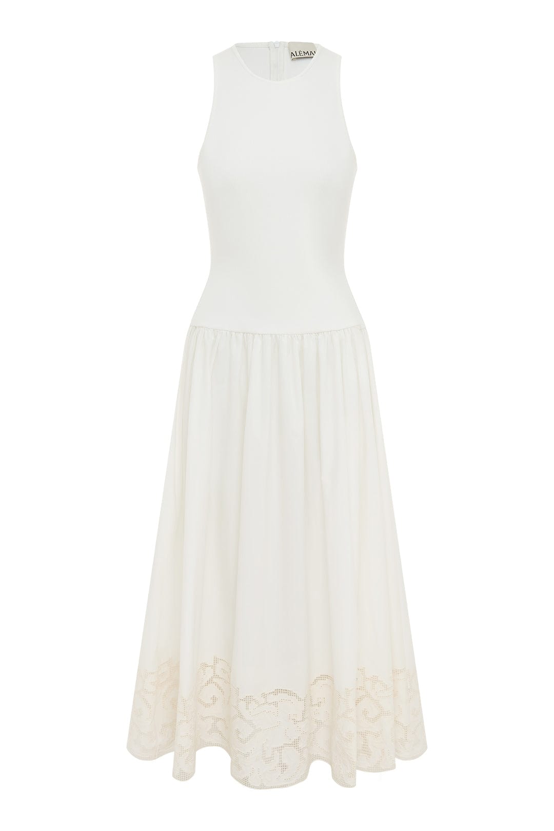Alemais Pegasus Embroidered Midi Dress