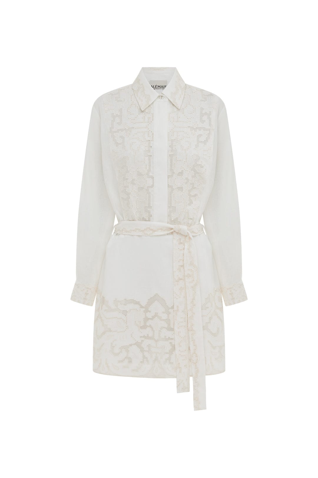 Alemais Pegasus Embroidered Mini Dress