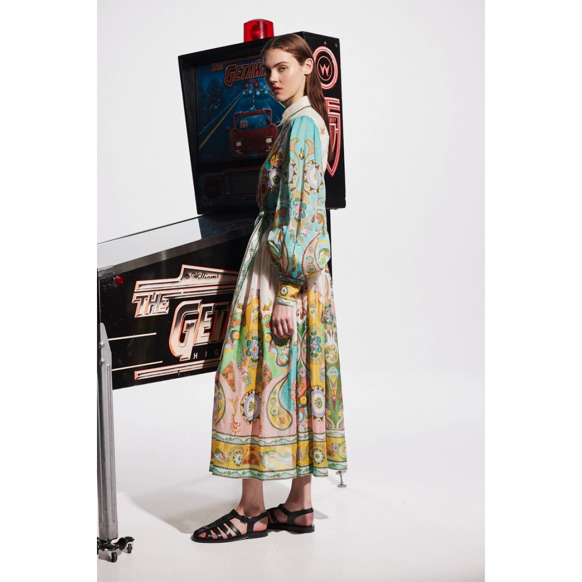 Alemais Pinball Shirtdress