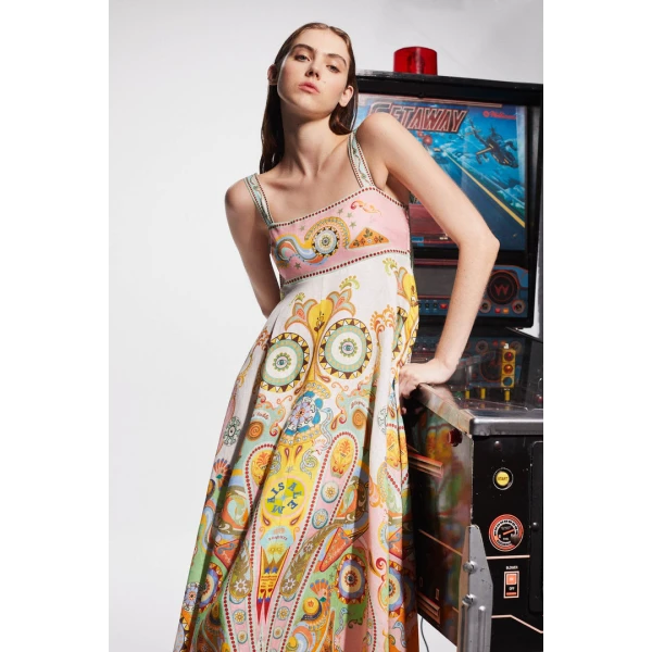 Alemais Pinball Sundress