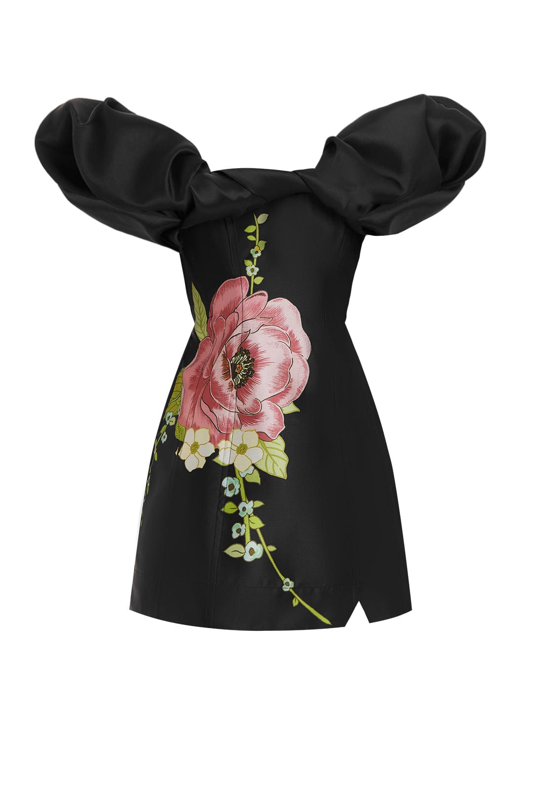 Alemais Regent Noir Mini Dress