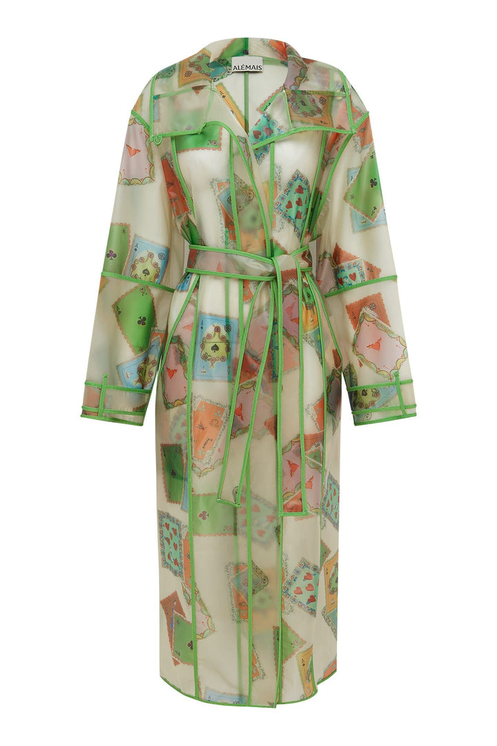 Alemais Rummy Raincoat Coat