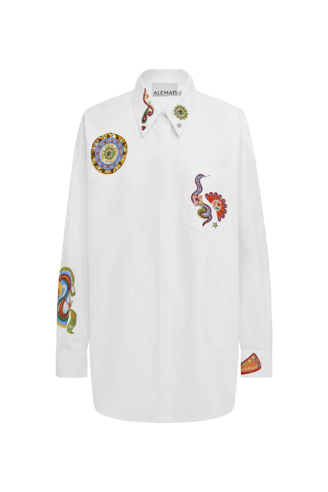 Alemais Strike Embroidered Shirt