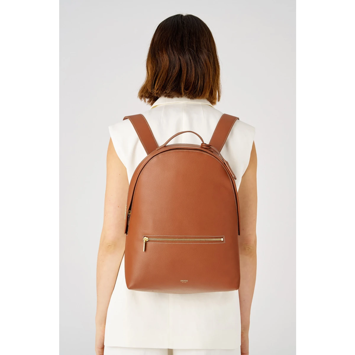 Back zip backpack hotsell