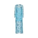 Beaded Midi Dress Blue